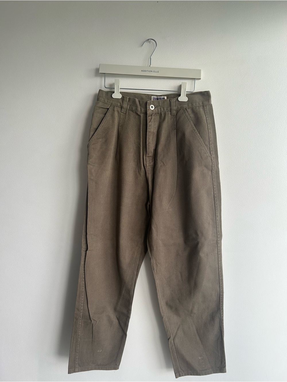 Vintage Nevada High-Rise Jeans in Olive